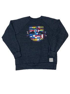 NY Red Bulls Men’s Crew Neck Sweatshirt Gray Size Medium